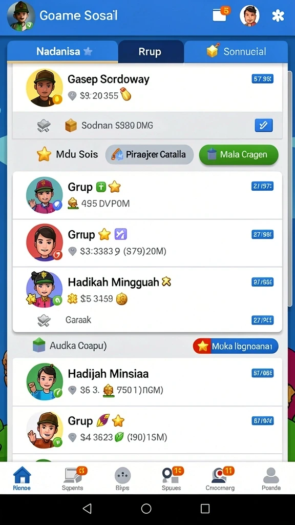Tampilan utama aplikasi Review Aplikasi lion4d yang intuitif dan efisien.
