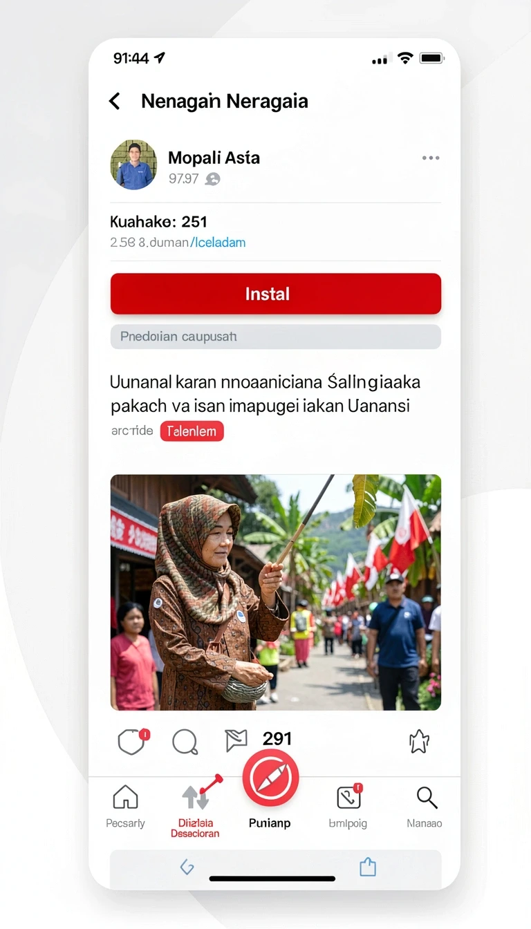 Tampilan utama aplikasi Review Aplikasi pp88 yang intuitif dan efisien.
