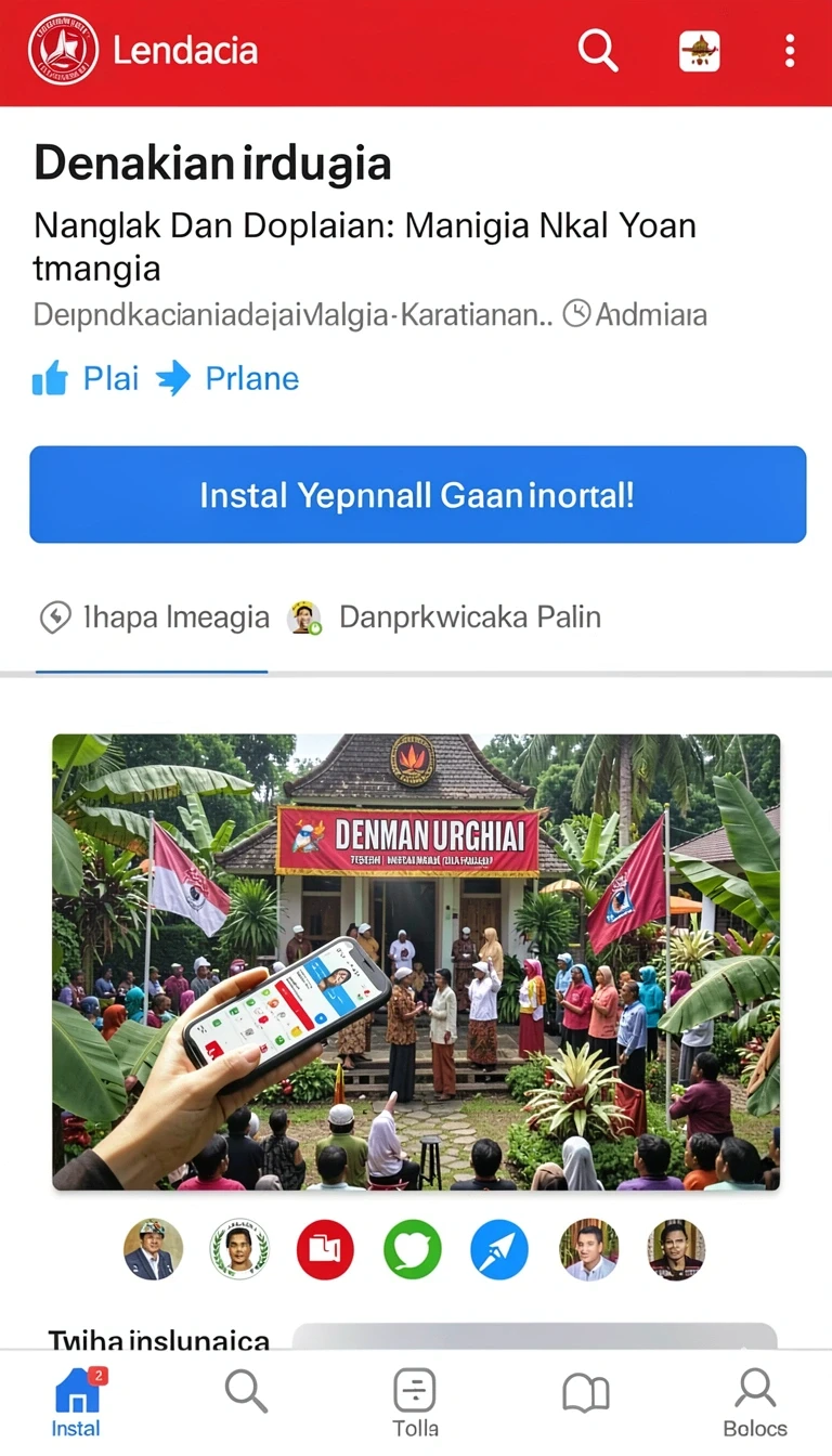 Tampilan utama aplikasi Review Aplikasi jps88 yang intuitif dan efisien.