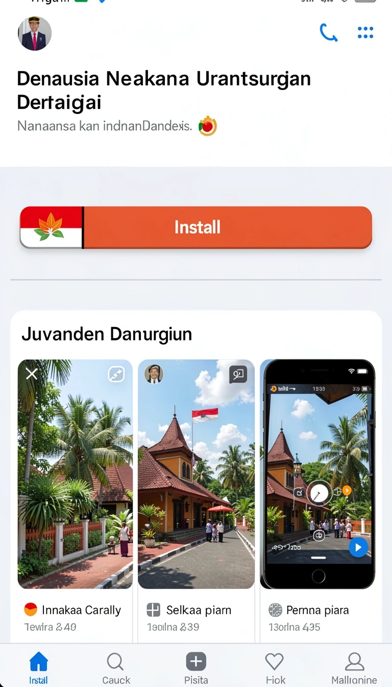 Tampilan utama aplikasi Review Aplikasi warnetslot yang intuitif dan efisien.
